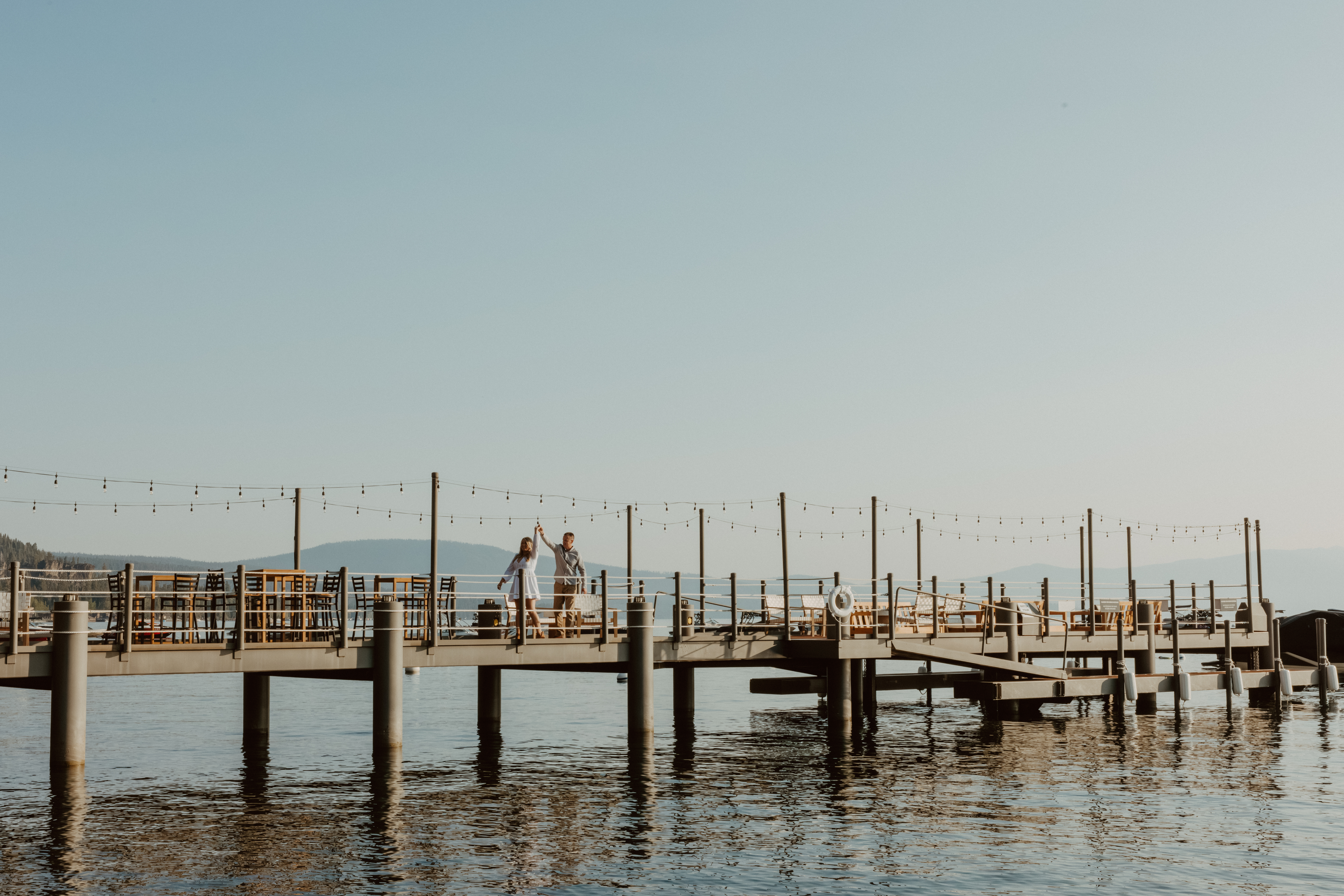 West Shore Cafe Lake Tahoe Engagement